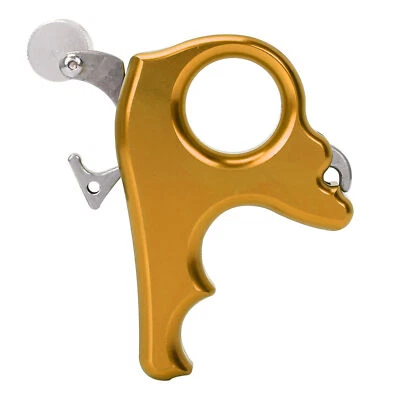 Archery Release Aids 3 Finger Grip Thumb Caliper Trigger For Compound Bow - Image 1 of 4