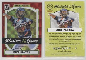 2017 Panini Donruss Masters of the Game Red /149 Mike Piazza #MG-6 HOF