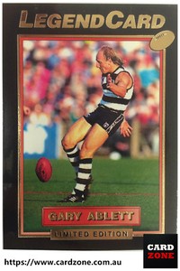1994 Select AFL Trading Card Series Gary Ablett Legend Card (Geelong) - Rare!