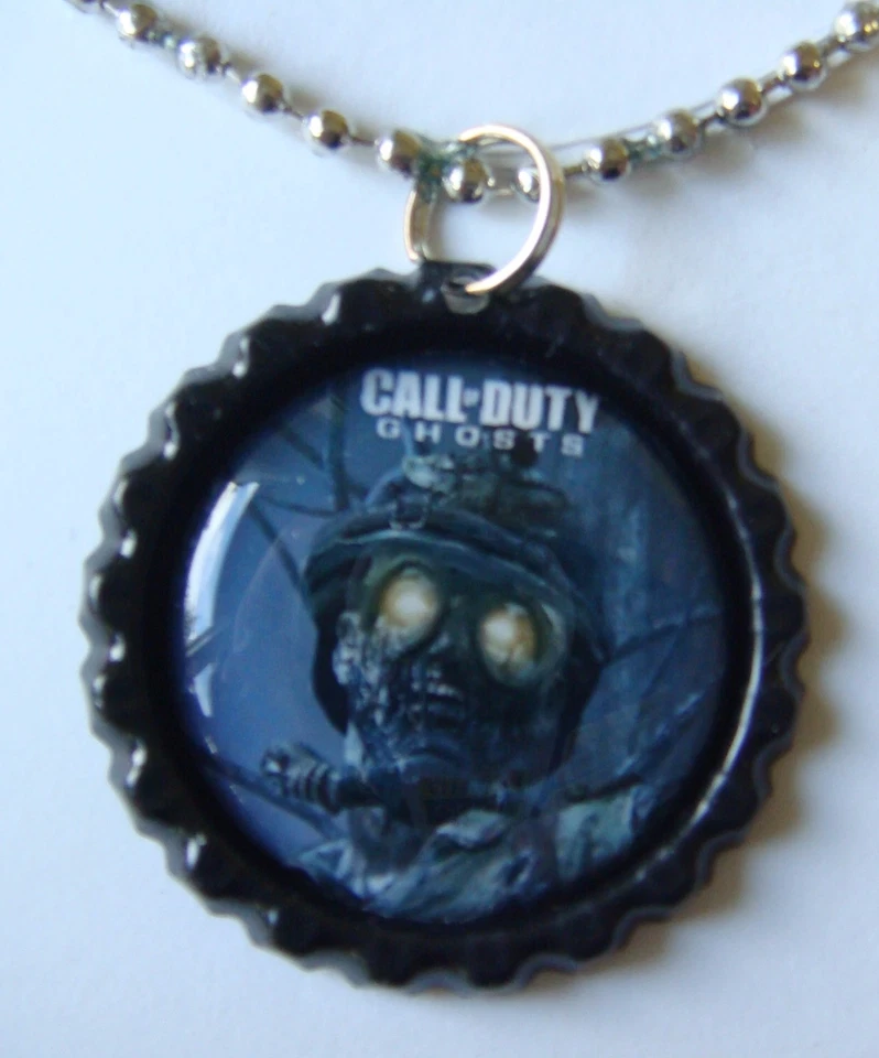 Collar con tapa de botella negra Call of Duty Ghosts 03 Foto 1 de 1