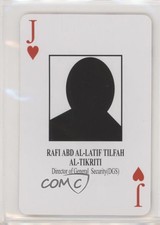 2003 Iraqi Most Wanted Playing Cards Rafi Abd Al-Latif Tilfah Al-Tikriti 0f8