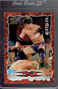 2004 Pacific AJ Styles Rookie TNA WWE Rookie RC Gold Letter Variant GEM TNA A - Picture 1 of 2