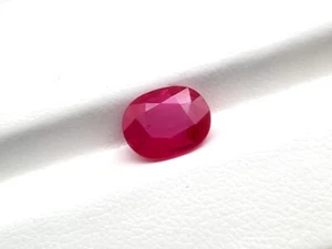 1.90Cts Natural Certified Beautiful Ruby Loose Stone From Burma(Myanmar)(Ad.116) - Picture 1 of 4