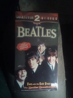 Fun With The Fab Four / The Beatles Unauthorized (VHS, 1998, 2 tape set) - Image 1 of 2