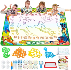 Jasonwell Aqua Water Doodle Mat 60X40 Inches Large Magic Drawing Doodling Mat Co - Picture 1 of 12