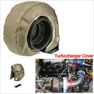 Professional Newest Car  T3 Titanium Turbo Blanket Heat Shield Turbocharger Wrap