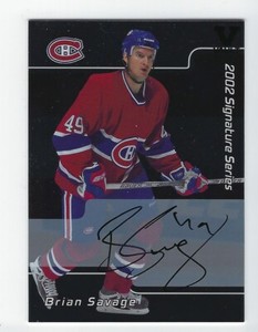2015-16 ITG Final Vault Brian Savage 2001-02 BAP Signature 