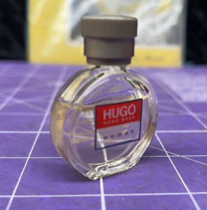 Hugo Woman Perfume Hugo Boss EDT EAU made UK Mini .17 fl oz Fruity Green Woody