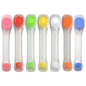 LED Slap Glowing Night Running Armband Bracelet for Outdoor Sport Party - Picture 1 of 15