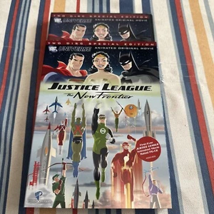 Justice League: The New Frontier (DVD, 2008, 2-Disc Set) New Sealed W Slipcover - Picture 1 of 3