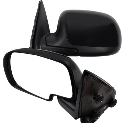 Left+Right Manual Side View Mirrors For 1999-2006 Chevrolet Silverado 1500 - Image 1 of 4