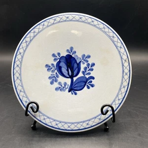 Royal Copenhagen/ Aluminia Denmark Tranquebar Blue Trivet/ Butter Board Vintage - Picture 1 of 14