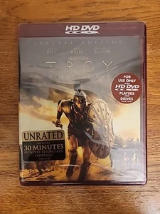 Troy (HD-DVD, 2007, Directors Cut Unrated) SEALED Brand NEW - Picture 1 of 3