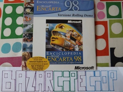 Pc Cd- Rom Enciclopedia Microsoft Encarta 98 - Immagine 1 di 2