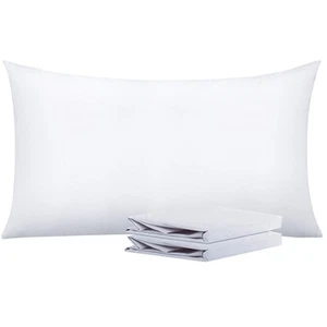 NTBAY Set Federe King - Confezione da 2 Federe in Microfibra Spazzolata 20X36 - Morbide - Foto 1 di 9