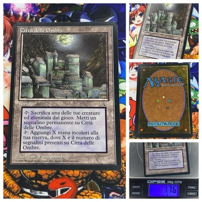 MTG City Of Shadows 🇮🇹 🟡 NM Magic TCG The Dark Italian 1993 OG Vintage Land - Bild 1 von 4