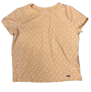 Hollister womens baby Tee Must have collection size medium yellow/white - Picture 1 of 3
