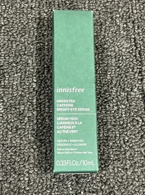 Suero para ojos brillantes Innisfree Green Tea 0,33 FL oz nuevo en caja Foto 1 de 4