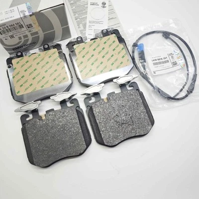 New Front Brake Pads with Sensor for 2020-2023 BMW F97 X3M F98 X4M 34108064561 - Imagem 1 de 4
