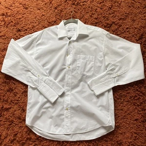 Yves Saint Laurent Men's Shirt 15.5/39 Regular Fit White Designer Sophisticated - Picture 1 of 5