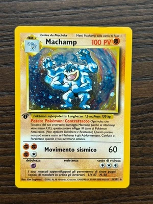 Machamp - 8/102 - Rare Holo - Set Base - (ITA) [EDIZIONE 1] - Pokémon Cards - Immagine 1 di 3