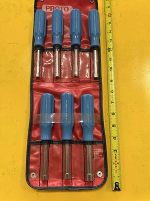 Proto USA Metric Nut Driver Set with Folding Case 5mm - 10mm - Image 1 of 4
