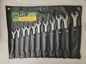 John Deere metrisch Kombination Schraubenschlüssel Set 11 Stück TY19923 - Bild 1 von 9