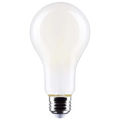 High Lumen Dimmable Filament LED Bulb 17W 2000 Lumen Soft White 5000K Color - Image 1 of 4