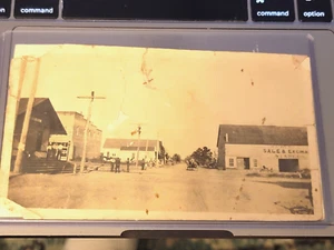 Rare RPPC Church Street Rose Hill North Carolina Real Photo Postcard - Bild 1 von 2