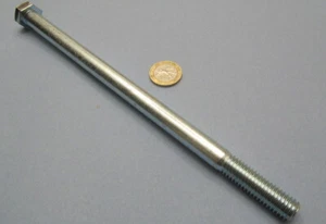 Zylinderschraube Schraube, Klasse 2, PT, Zink 1/2"-13 x 9,00" Länge, 5 Stück - Bild 1 von 10