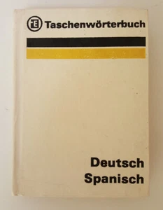 TASCHENWÖRTERBUCH Deutsch - Spanisch 1. Auflage 1983 - Bild 1 von 1