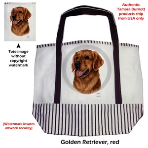 Canvas Tote - Dark Golden Retriever - Picture 1 of 1