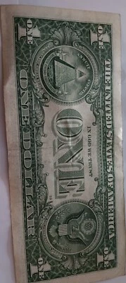 Billetes De 1 Dollar Año 2021 Con Estrella Especial Foto 1 de 2