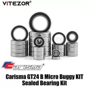 For Carisma GT24 B Micro Buggy KIT Sealed Bearing Kit - Picture 1 of 4