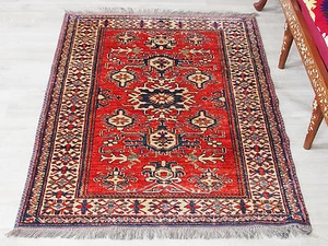 150x102 cm Kaukasische Afghan orientteppich kazakh rug Carpet ziegler Nr:X-53 - Bild 1 von 12