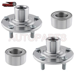 For 2005-2010 Honda Odyssey Passenger Van Front Wheel Hub & Bearing 2 Pair - Picture 1 of 11