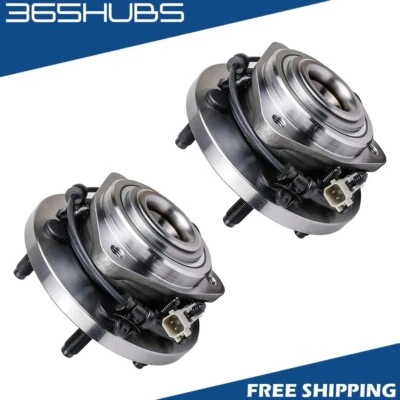 Conjunto de cubo de rolamento de roda dianteira 2 para Jeep 06-10 Commander 05-10 Grand Cherokee - Imagem 1 de 4