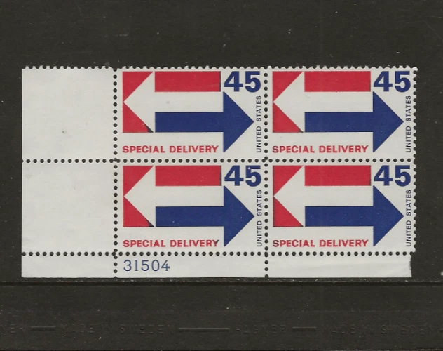 US Stamp #E22 Plate Block Fine/Very Fine MNH Cat. Value $5.00              #731 - Image 1 of 1