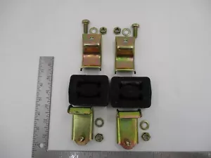 PORSCHE 924S 944 TURBO 944S2 968 82 TO 95 EXHAUST MUFFLER MOUNTING HANGER KIT - Picture 1 of 5
