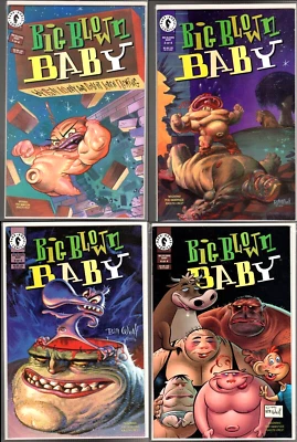 BIG BLOWN BABY #1-4 COMPLETE SET DARK HORSE 1996 9.6/NM+ BILL WRAY & FRIENDS!! - Image 1 of 4
