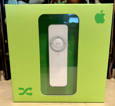 Apple iPod Shuffle 1st Generation 512MB White A112 M9724LL/A MP3 - OPEN BOX - Image 1 of 4