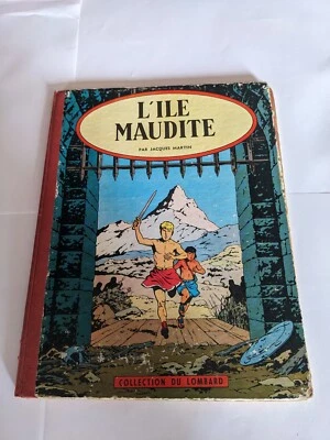 alix l'ile maudite 1957 Lombard sans point tintin complet	EO - Photo 1/4