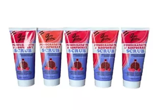 Five Queen Helene Pomegranate & Raspberry Scrub 6 oz Exfoliates New - Picture 1 of 3