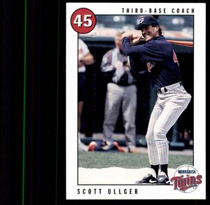 1996 Marquette Banks Minnesota Twins Scott Ullger Minnesota Twins #10