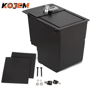 For Toyota 4Runner 2010-2013 Center Console Safe Gun Storage w/3 Digit Combo - Picture 1 of 13