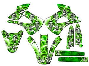 2001-2013 w/ UFO FENDERS KX 100 JESTER Green Senge Graphics Kit Compatible with - Foto 1 di 10