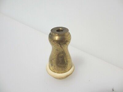 Vintage Brass Cistern Handle Pull Light Switch Blinds Curtain Cord Old • 5.45£