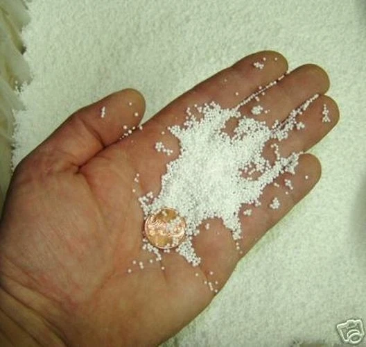 POLYSTYRENE FOAM BEADS FOR SLIME, CRAFTS, BOTTLE FILLER DIY 2 GAL. - Image 1 of 4