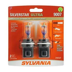 SYLVANIA - 9007 SilverStar Ultra - High Performance Halogen Headlight Bulb, High