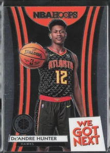 2019-20 Hoops Premium Stock #11 De'Andre Hunter We Got Next Red - Bild 1 von 2